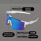 Óculos de Sol Esportivo Baixa Pace VIZZE First UV400 Ciclismo Bike Beach Tennis Corrida