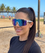 Óculos de Sol Esportivo Baixa Pace VIZZE First UV400 Ciclismo Bike Beach Tennis Corrida