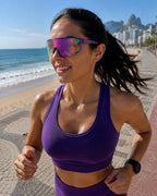 Óculos de Sol Esportivo Baixa Pace VIZZE Sprint UV400 Ciclismo Corrida Bike Beach Tennis