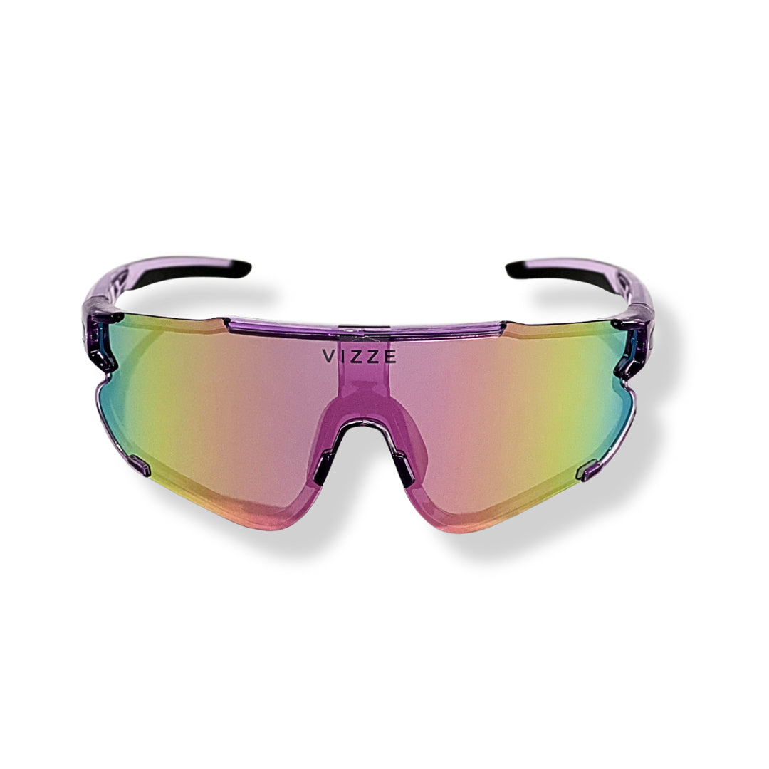 Óculos de Sol Esportivo Baixa Pace VIZZE Sprint UV400 Ciclismo Corrida Bike Beach Tennis