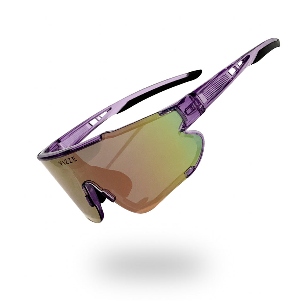 Óculos de Sol Esportivo Baixa Pace VIZZE Sprint UV400 Ciclismo Corrida Bike Beach Tennis