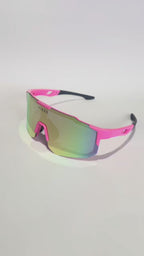 Óculos de Sol Esportivo Baixa Pace VIZZE Flow UV400 Ciclismo Corrida Bike Beach Tennis